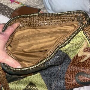 Patchwork Leather Shoulder Bag